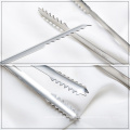 Kitchen Supplies Wholesale Cheap Bread Food Ice Clamp Ice Tong Kitchen Tool Stainless Steel Kitchen Ice Tongs